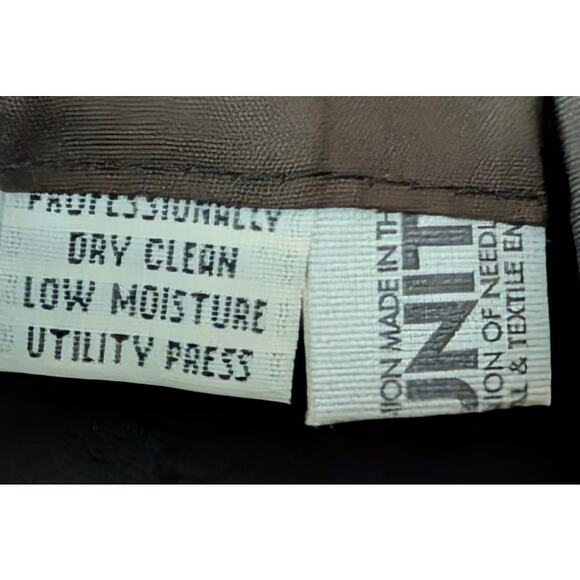 Hugo Boss Mens Blazer 42L Brown Wool Silk Sport Coat Tweed Lined Jacket USA - Picture 6 of 6